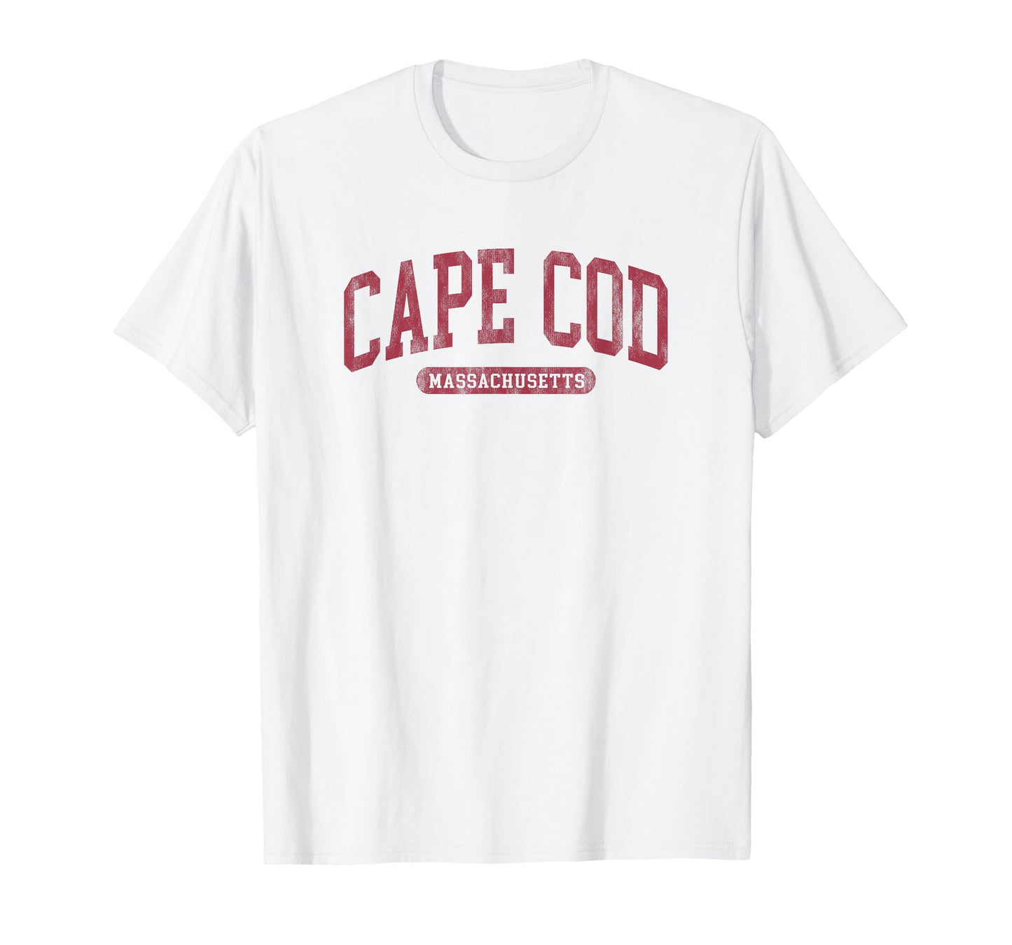 Cape Cod Est 1602 Massachusetts Retro Preppy Throwback T-Shirt