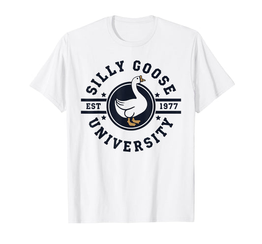 Silly Goose University meme vintage T-Shirt