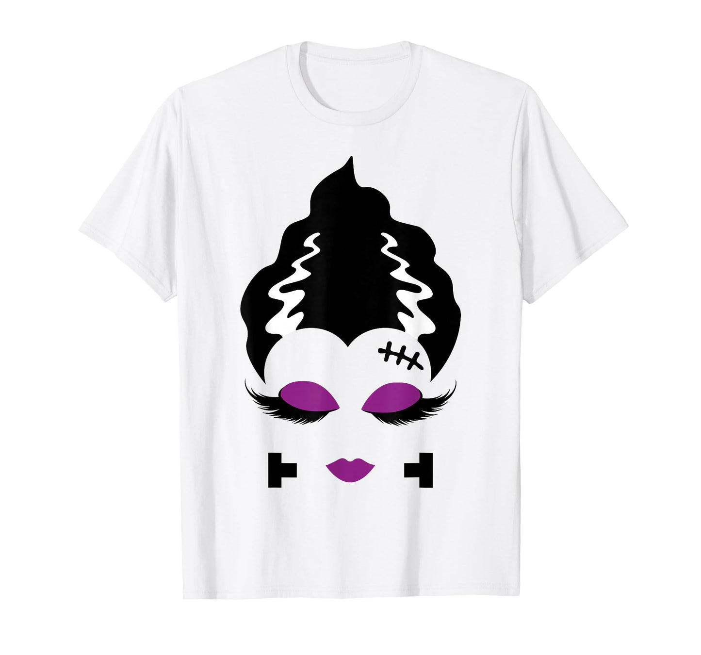 Bride of Frankenstein Monster Halloween Costume T-Shirt