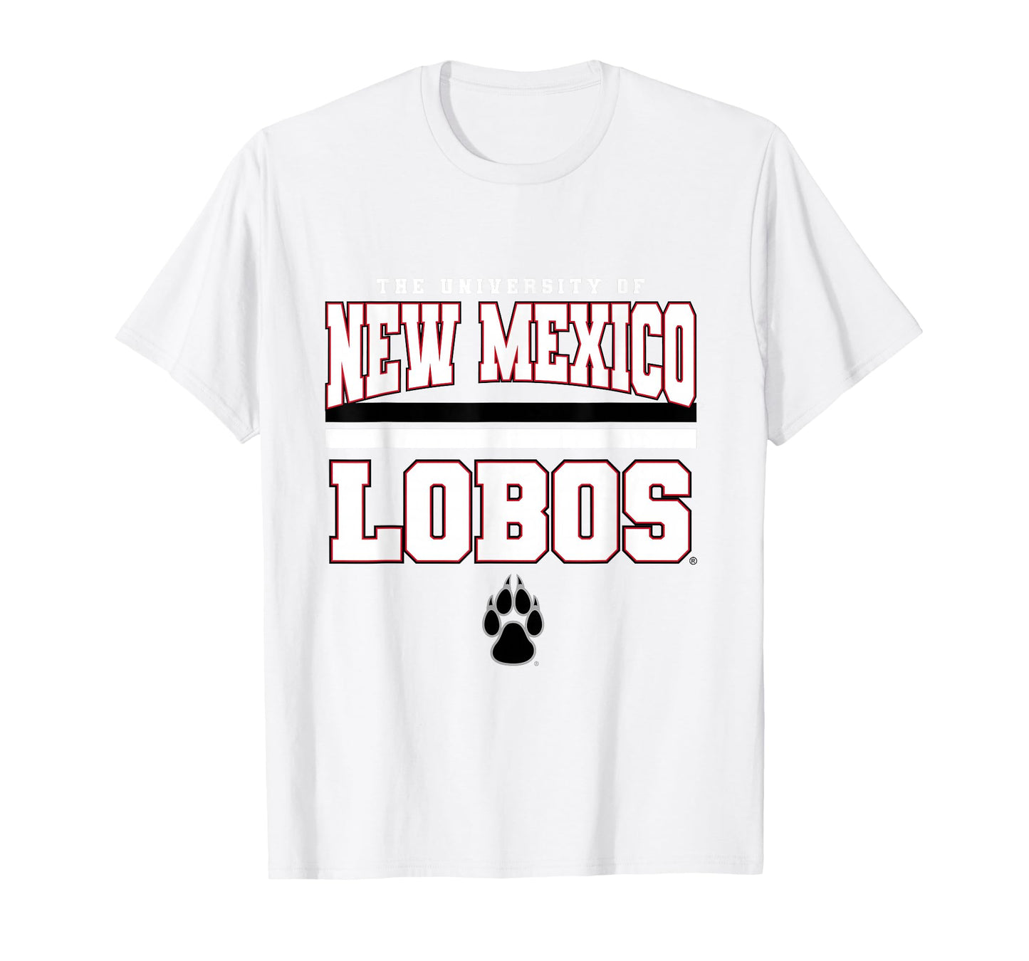 License Champs New Mexico Lobos NCAA Team T-Shirt - Red, Small, Short Sleeve, Classic Fit, Round Neck, Pull On, 1 Count, Non-Stretchable, Sports Fans, All Ages, Unisex-Kids