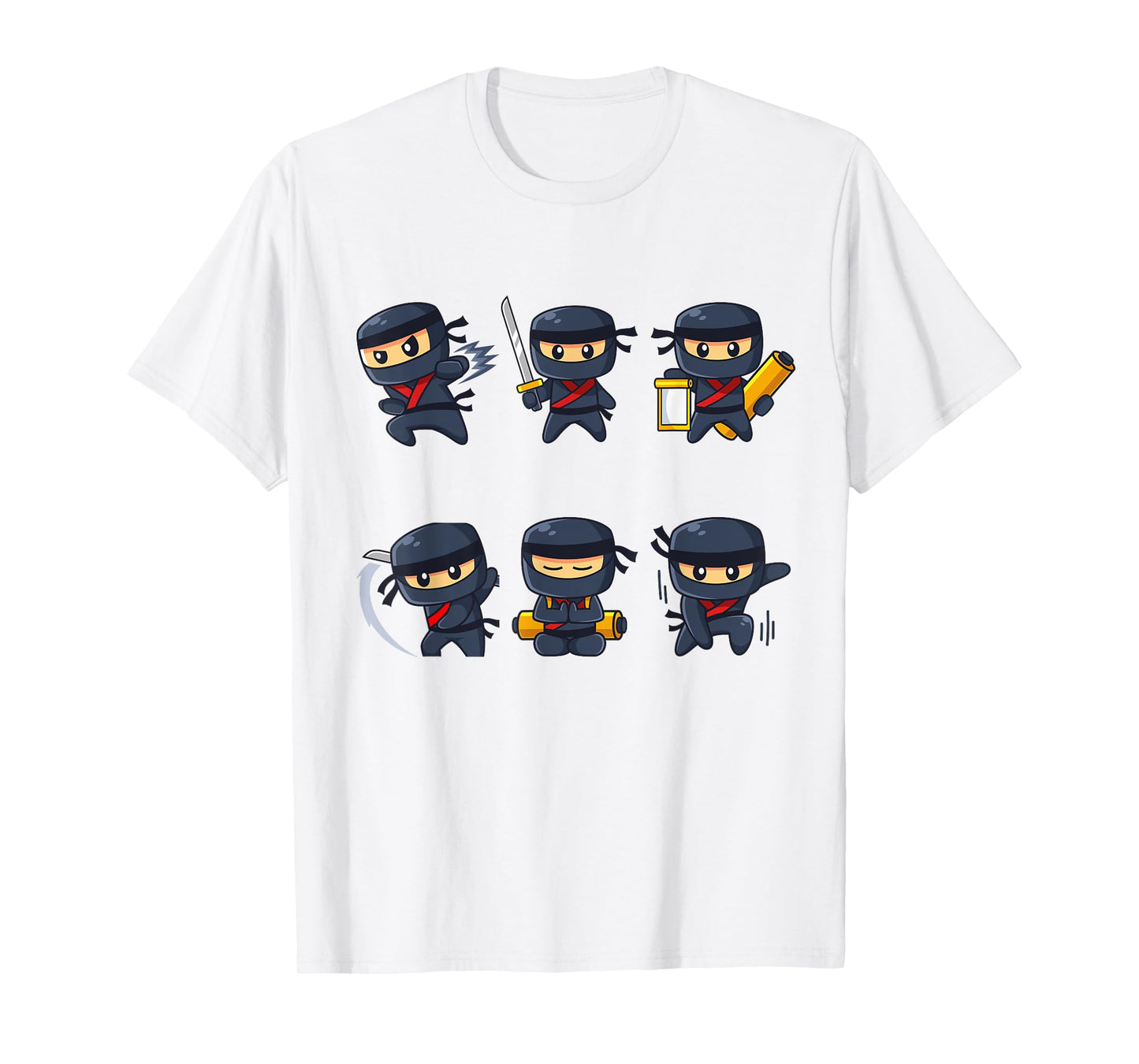 Ninja Disguise Kids Cool Ninjas Boys Girls T-Shirt