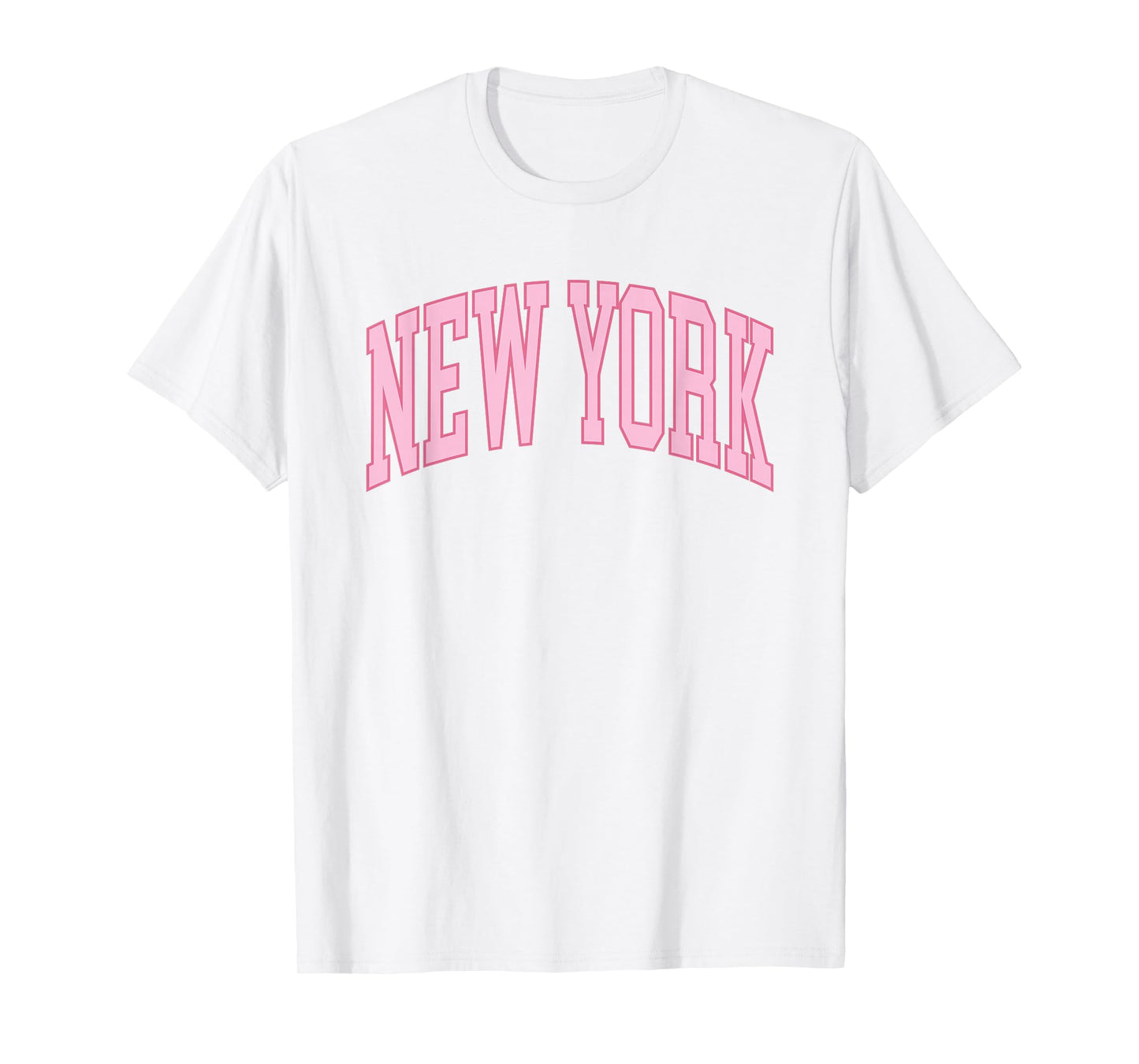 Retro New York souvenir pink preppy throwback classic T-Shirt