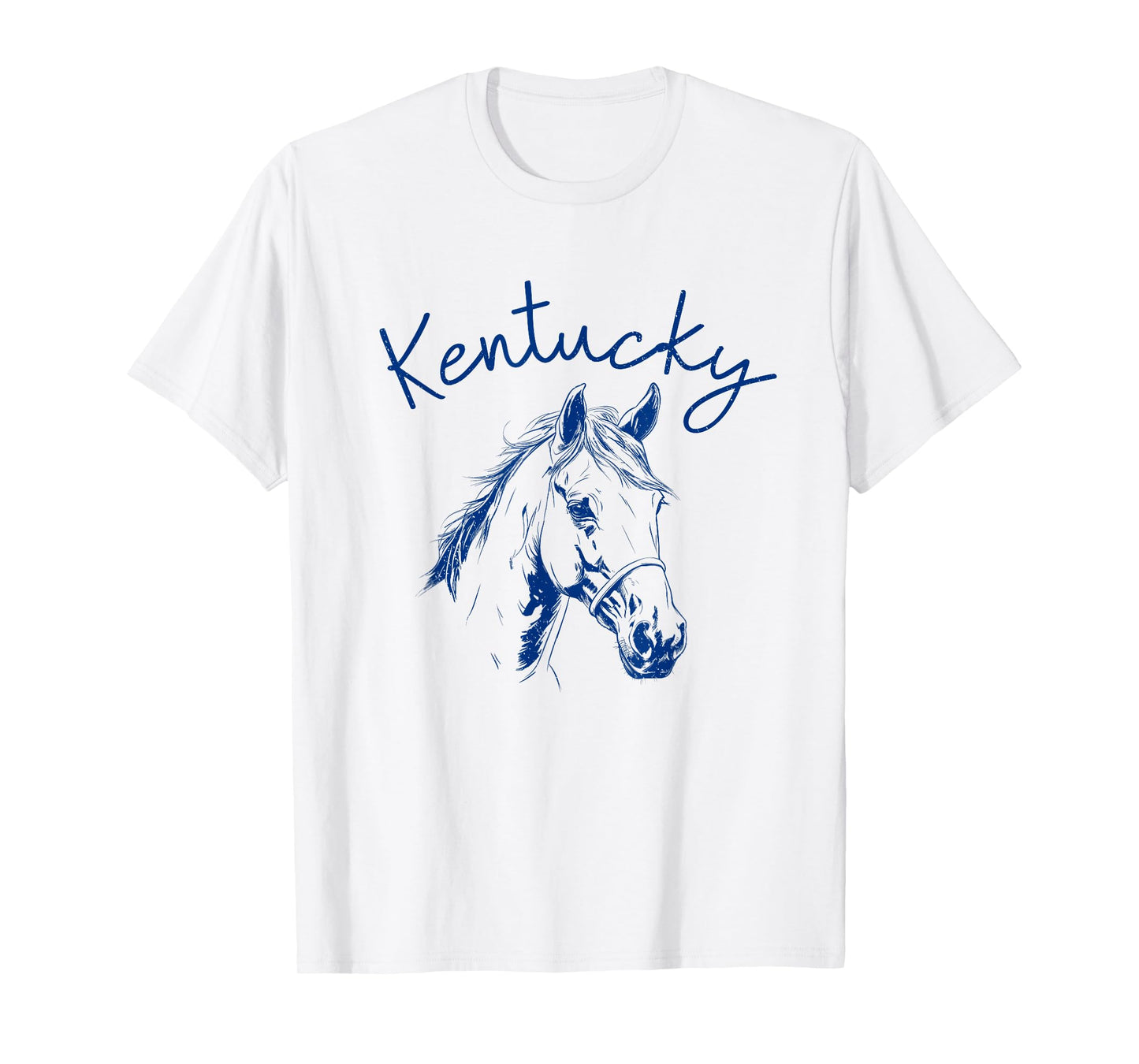Kentucky Cute Horse Women Girls T-Shirt
