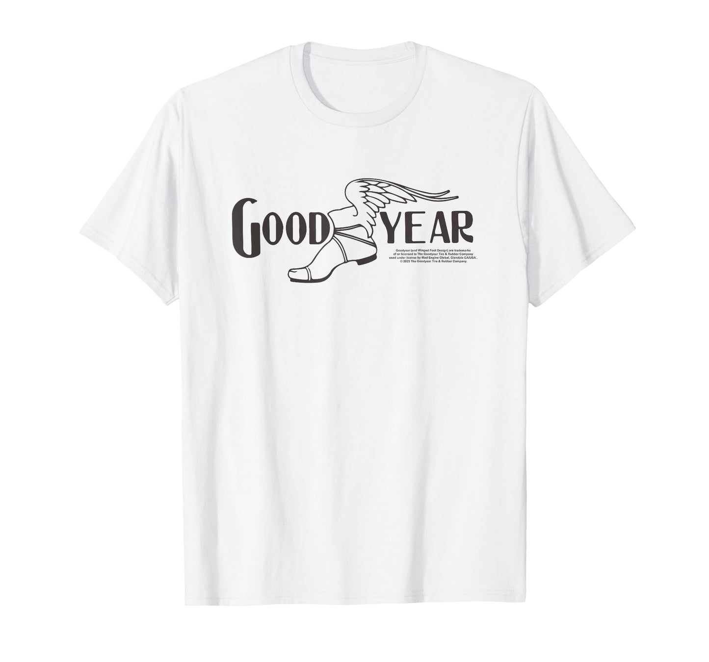 Goodyear Official Vintage Stylized Logo T-Shirt