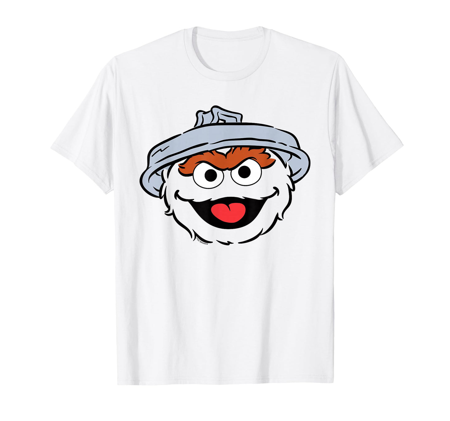 Sesame Street Oscar The Grouch Full Face Halloween Costume T-Shirt