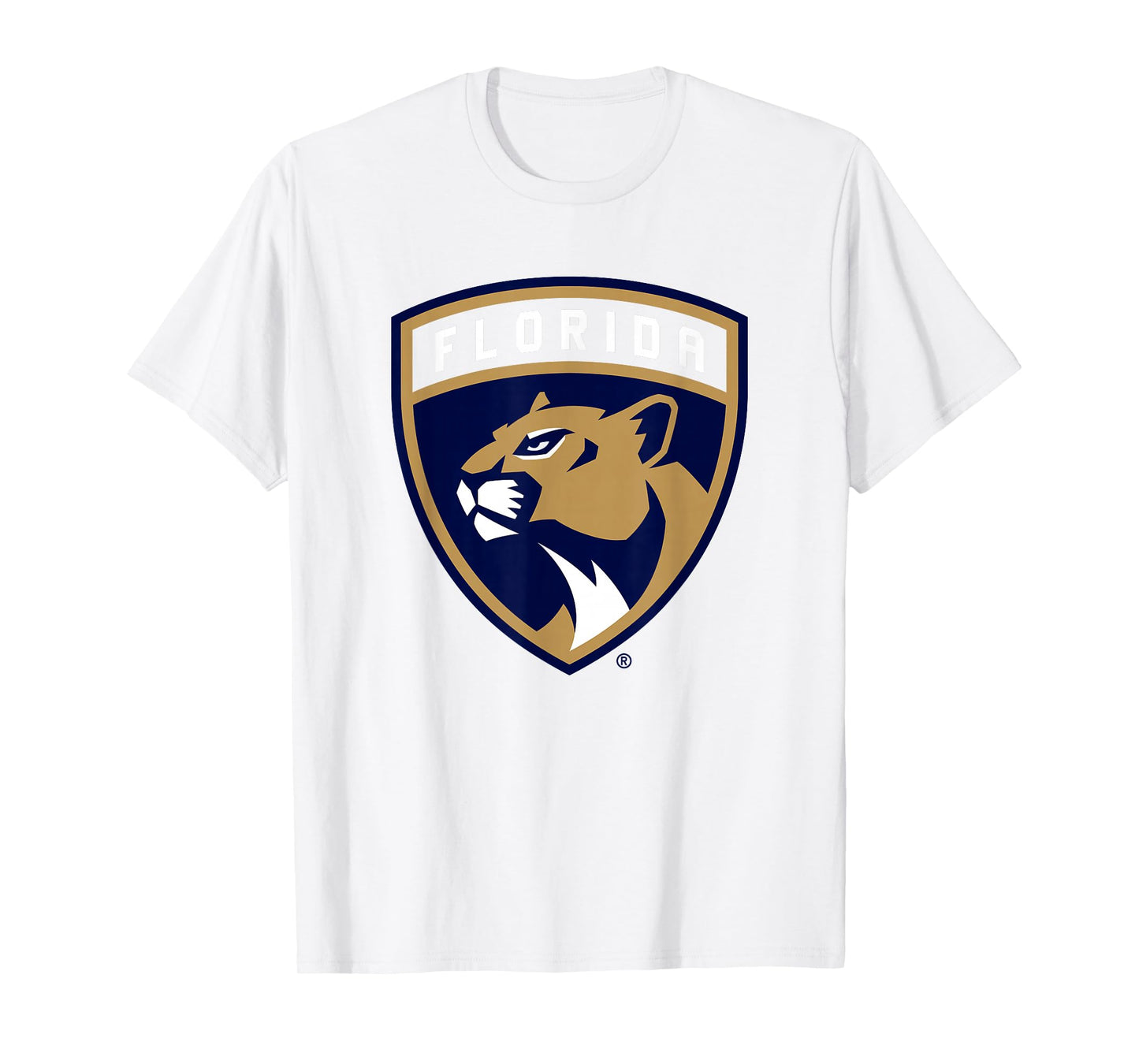 Florida Panthers Icon Red Officially Licensed T-Shirt