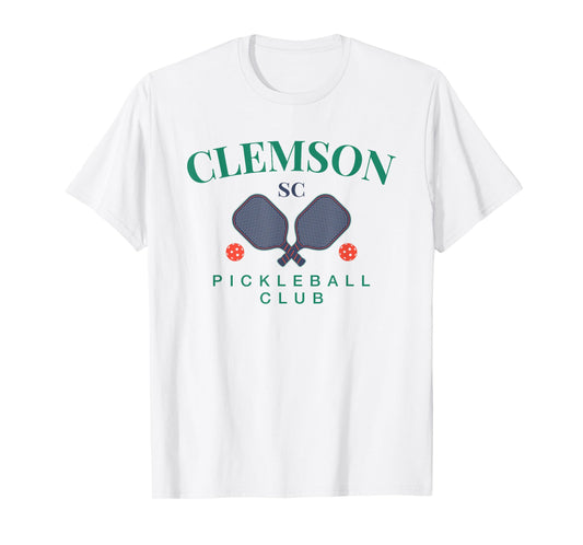 Clemson, SC Pickleball Club Tee for Paddle Players T-Shirt