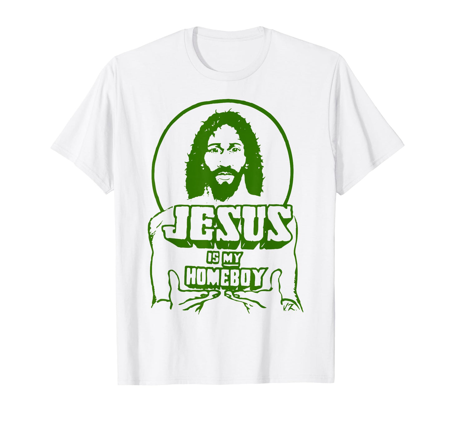 Jesus Is My Homeboy Orange Green Yellow