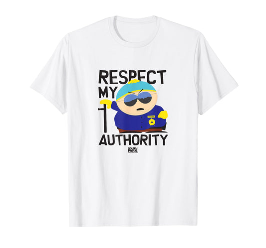 South Park Cartman Respect My Authority T-Shirt
