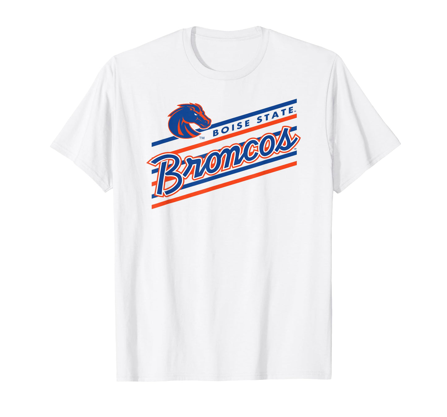 Boise State Broncos Retro Performer Gray T-Shirt