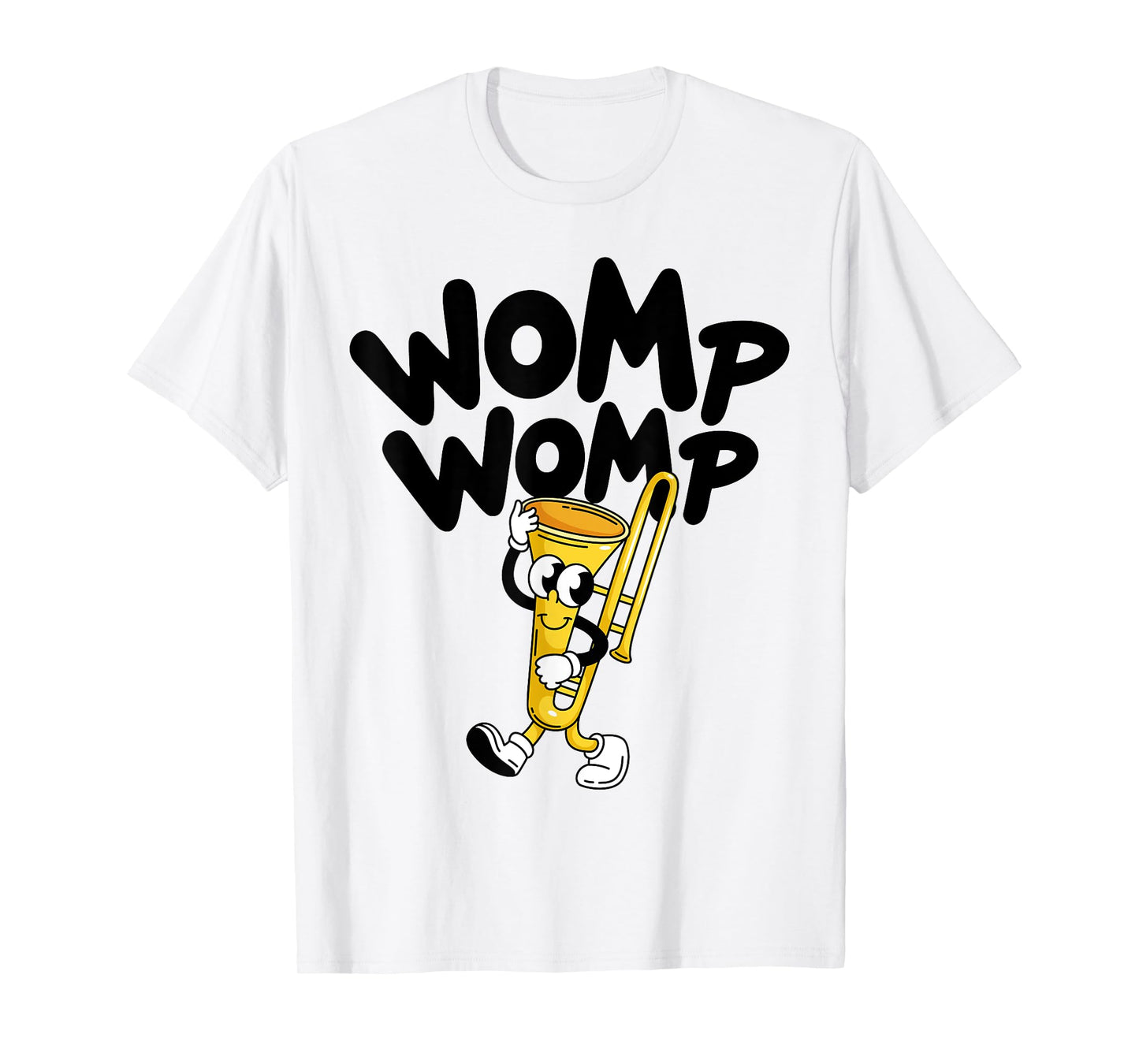 Womp Womp Funny Trombone Meme for Musicians & Sarcasm T-Shirt