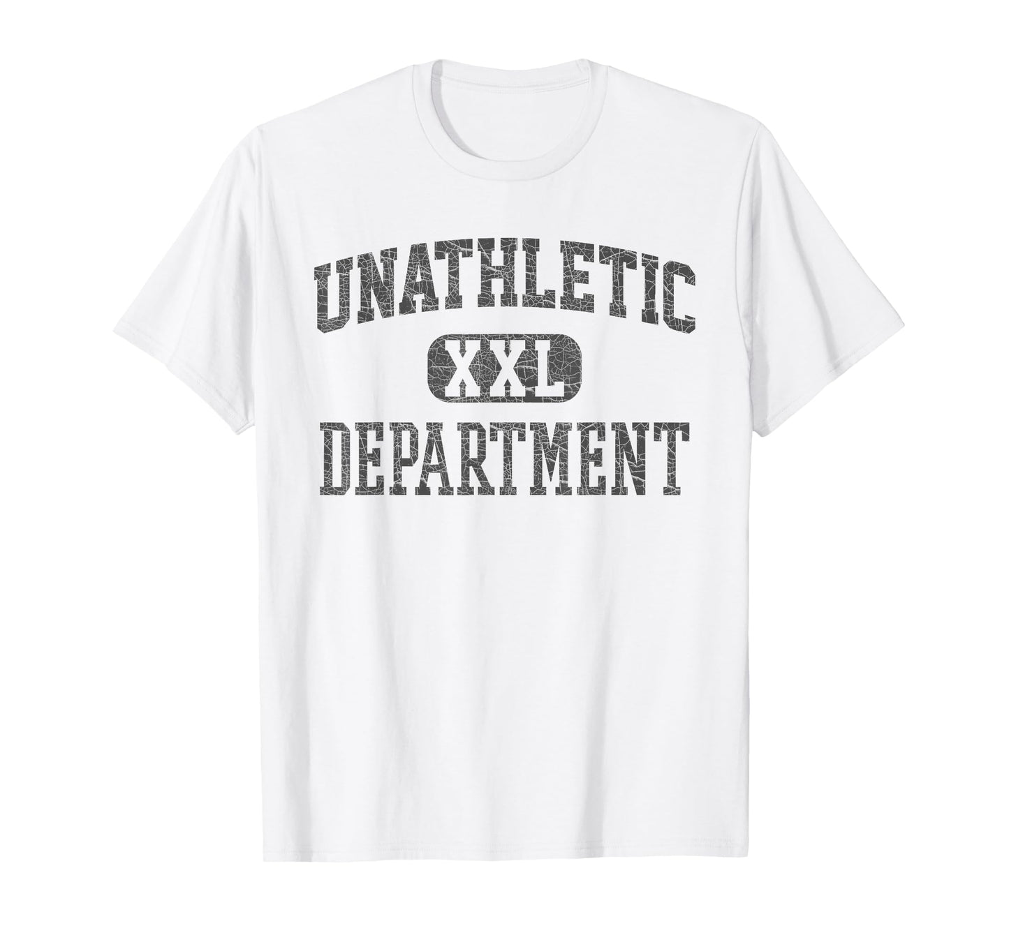 Unathletic Department Funny Gym Humor Sports Wife Girlfriend T-Shirt