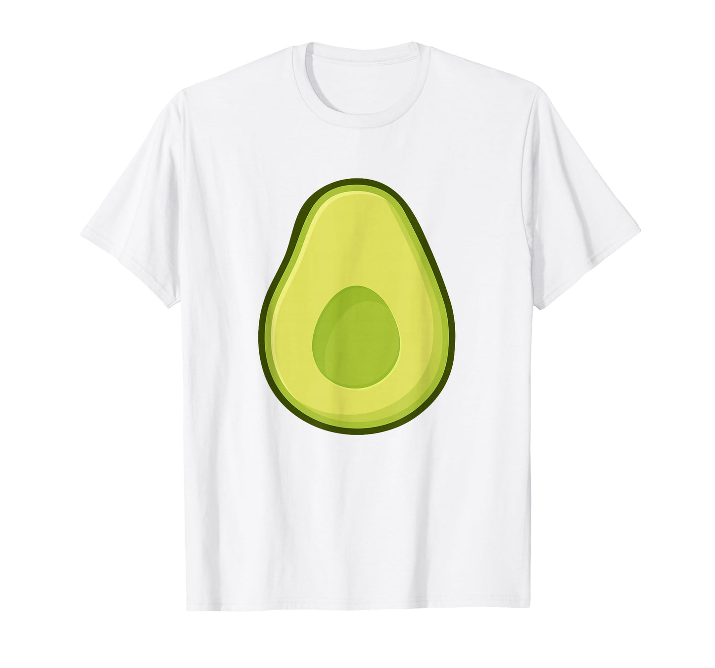 Avocado Shirt Funny Lazy Couple Halloween Costume Men Women T-Shirt