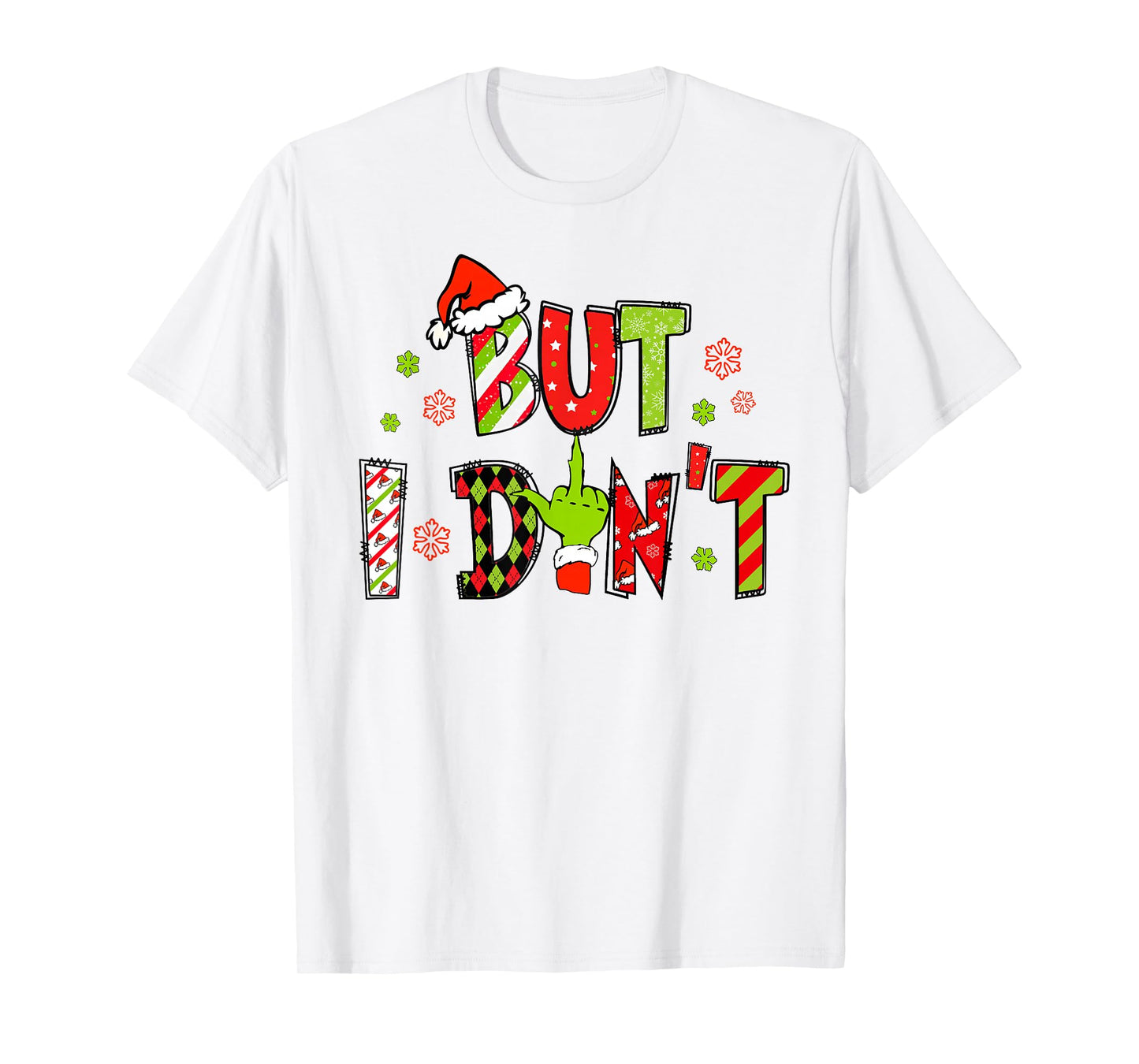 I Love Matching Christmas Shirt But I Don't Couples Pajamas T-Shirt