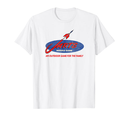 Jarts Tee Lawn Darts Vintage 80s Retro Kids Games Funny Mens T-Shirt