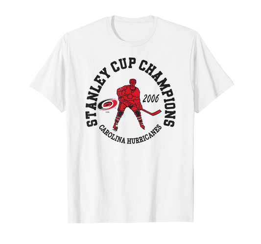 Carolina Hurricanes Stanley Cup Champions 2006 Gray T-Shirt