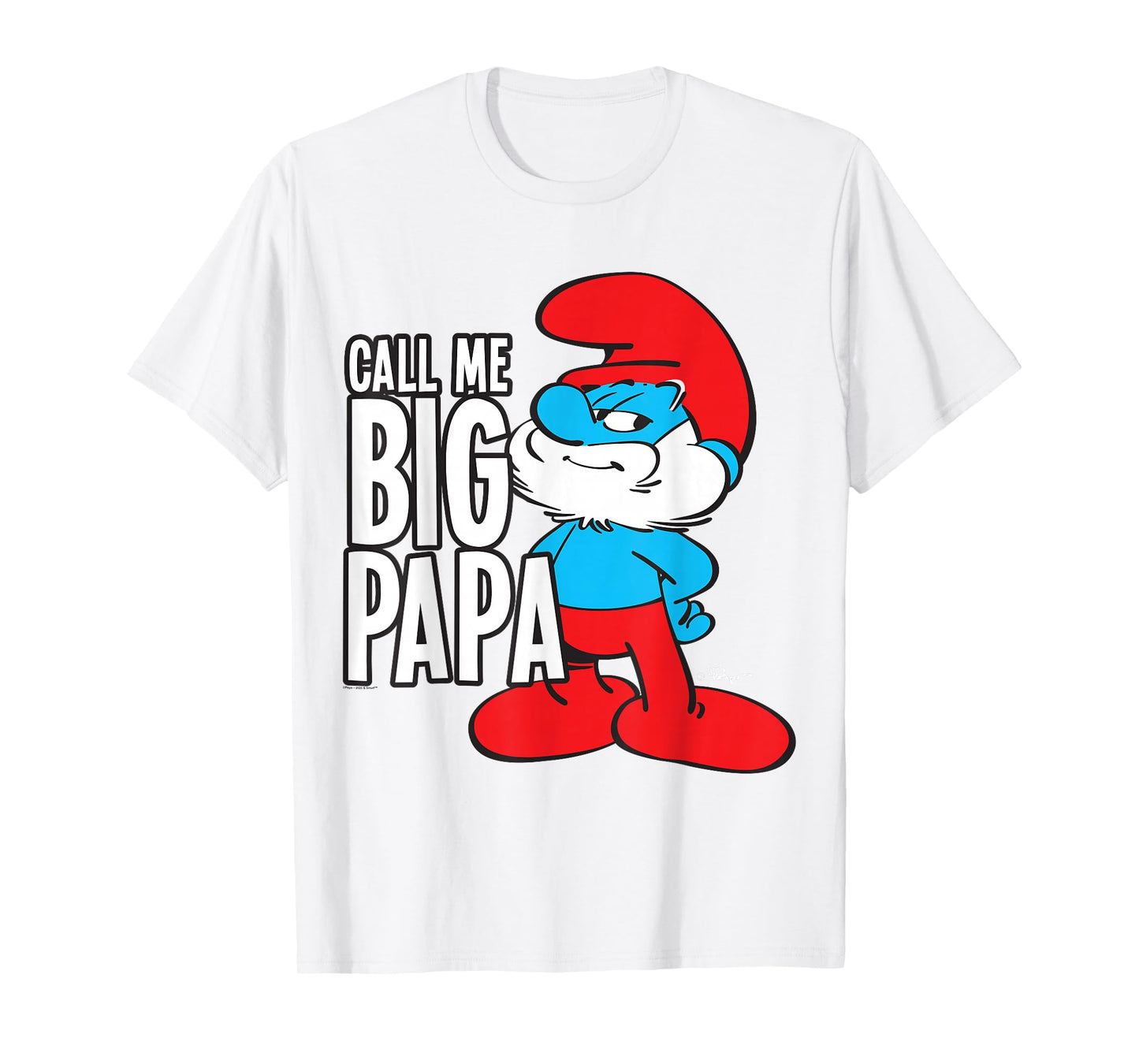 The Smurfs Call Me Big Papa T-Shirt