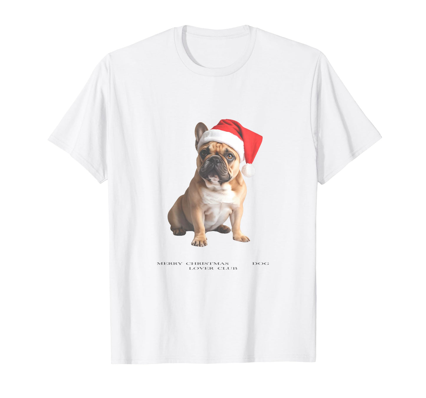 French Bulldog Christmas Dog Vintage T-Shirt