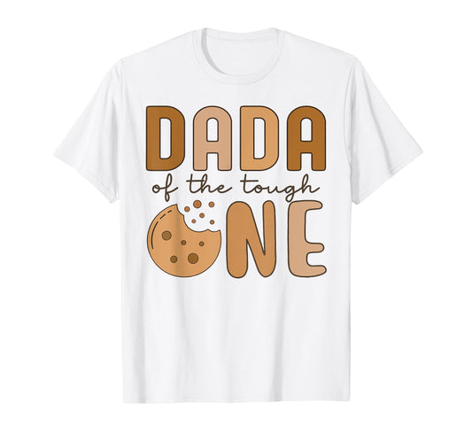 Dada Of The Tough One Cookies and Milk 1st Birthday Family T-Shirt