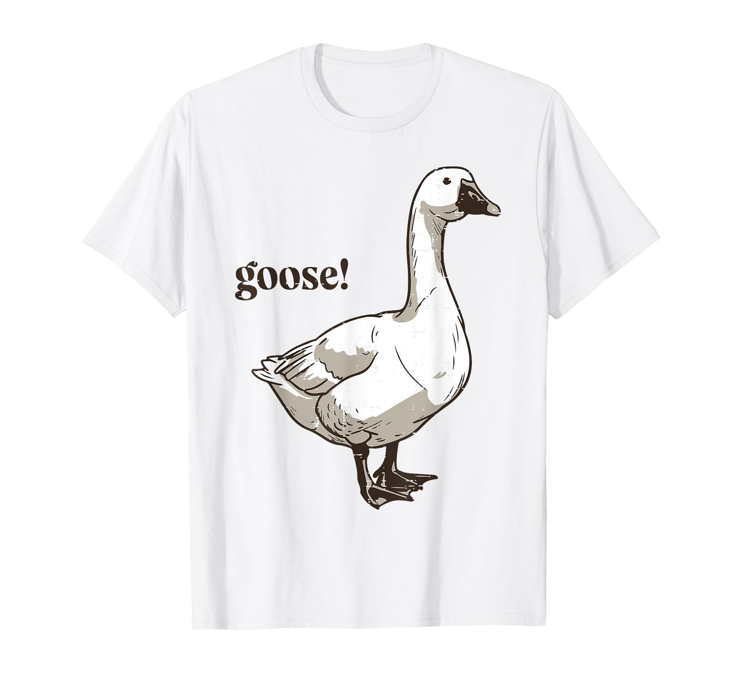 Goose Vintage Honk Silly Farm Animal Bird Men Women Kids T-Shirt