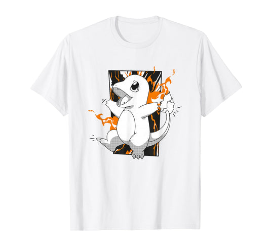 Pokémon Charmander Full Of Joy Fiery Shot Vintage T-Shirt