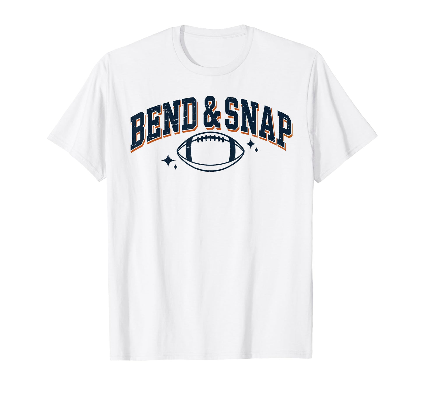 Bend & Snap Touchdown Football Game Day Thanksgiving Vintage T-Shirt