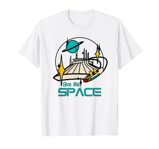 Give Me Space, Mountain Ride, Theme Park, Tomorrow, Retro T-Shirt