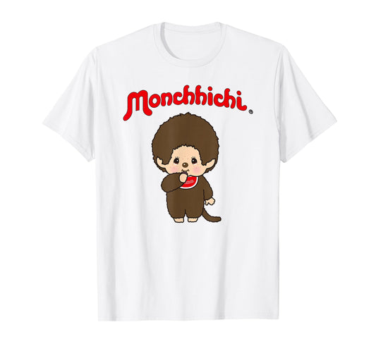 Monchhichi Cute Stance Thumbs Up Fluffy Little Guy T-Shirt