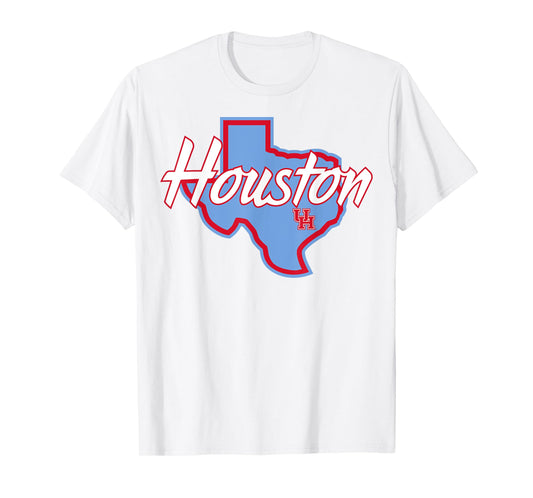 University of Houston | Houston Blue Collection State Icon T-Shirt