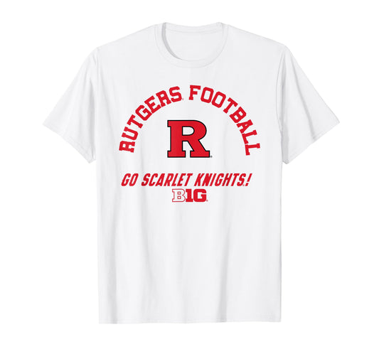 Rutgers Scarlet Knights Big 10 Football Officially Licensed T-Shirt