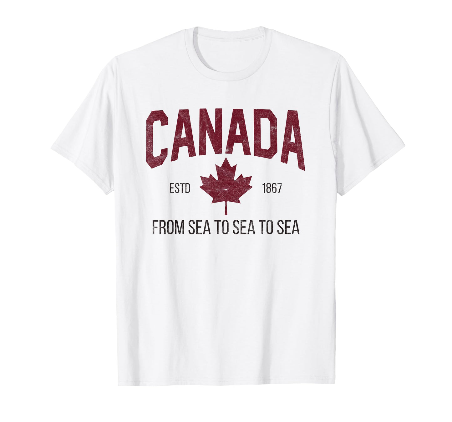 Canada Maple Leaf Flag Canadian T-Shirt