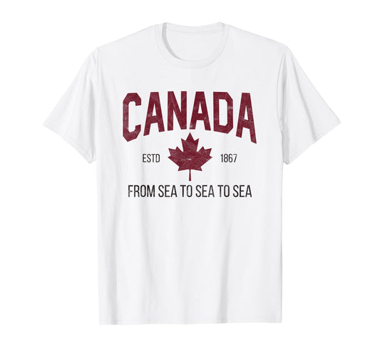 Canada Maple Leaf Flag Canadian T-Shirt