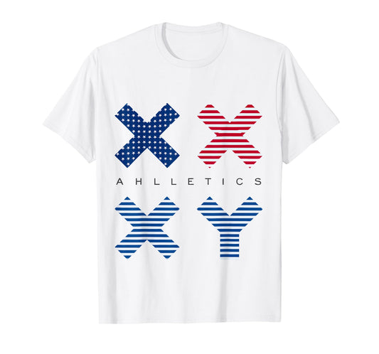 XX XY Athletic Gender Fitness Genetic Tee T-Shirt