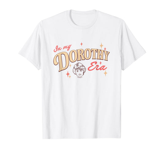 The Golden Girls In My Dorothy Era Face Outline Logo T-Shirt