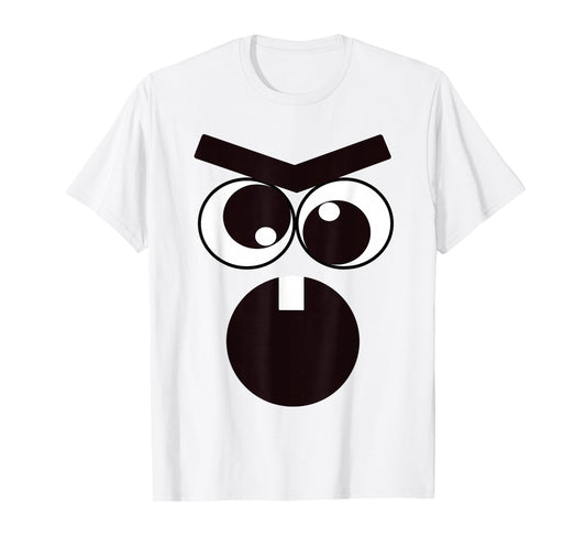 Creepy Carrots Face Halloween costume Kids T-Shirt