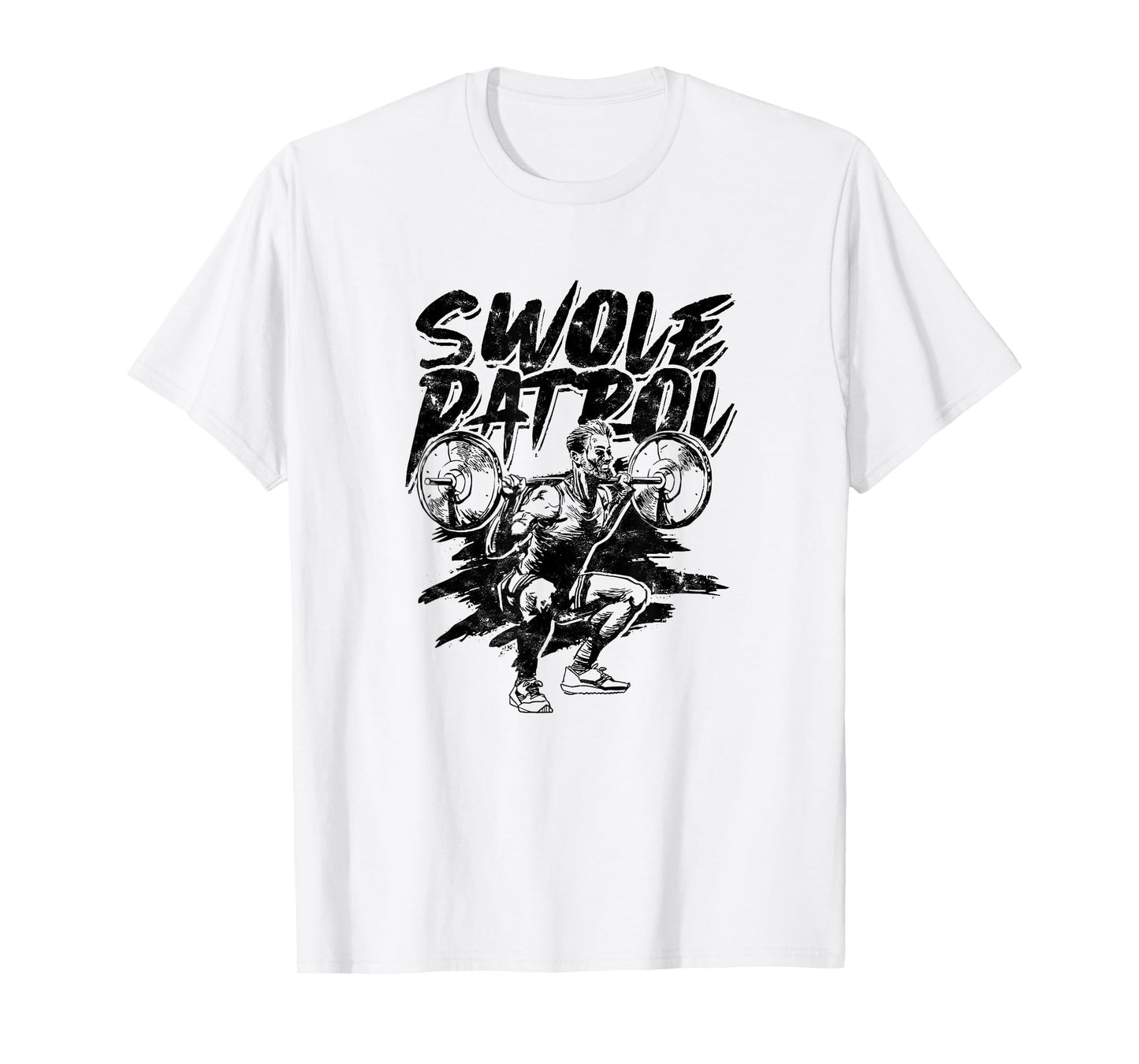 Swole Patrol – Gym bodybuilder training, weight gain T-Shirt