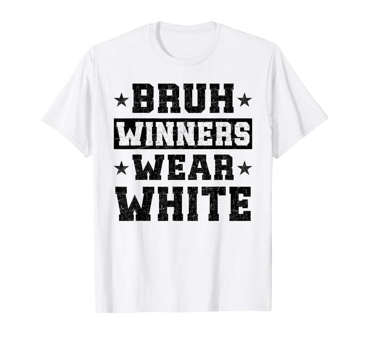 Spirit Week Winners Wear White Camp Team Game Color Sports T-Shirt