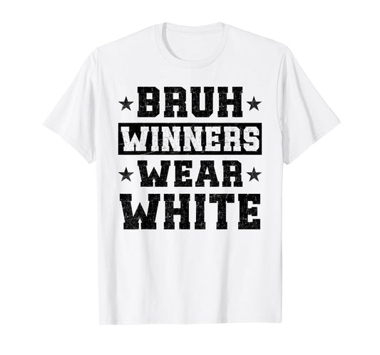 Spirit Week Winners Wear White Camp Team Game Color Sports T-Shirt