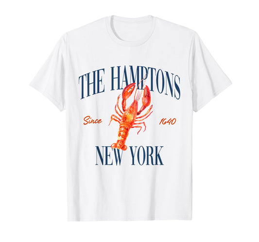 The Hamptons New York Est. 1640 - Old Money, Aesthetic T-Shirt