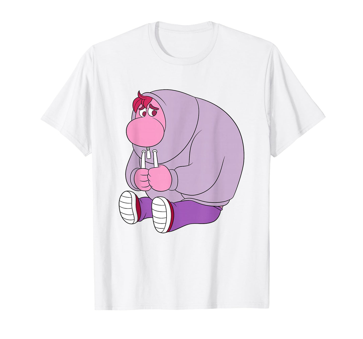 Disney Pixar Inside Out 2 Cute Embarrassment Chest Portrait T-Shirt
