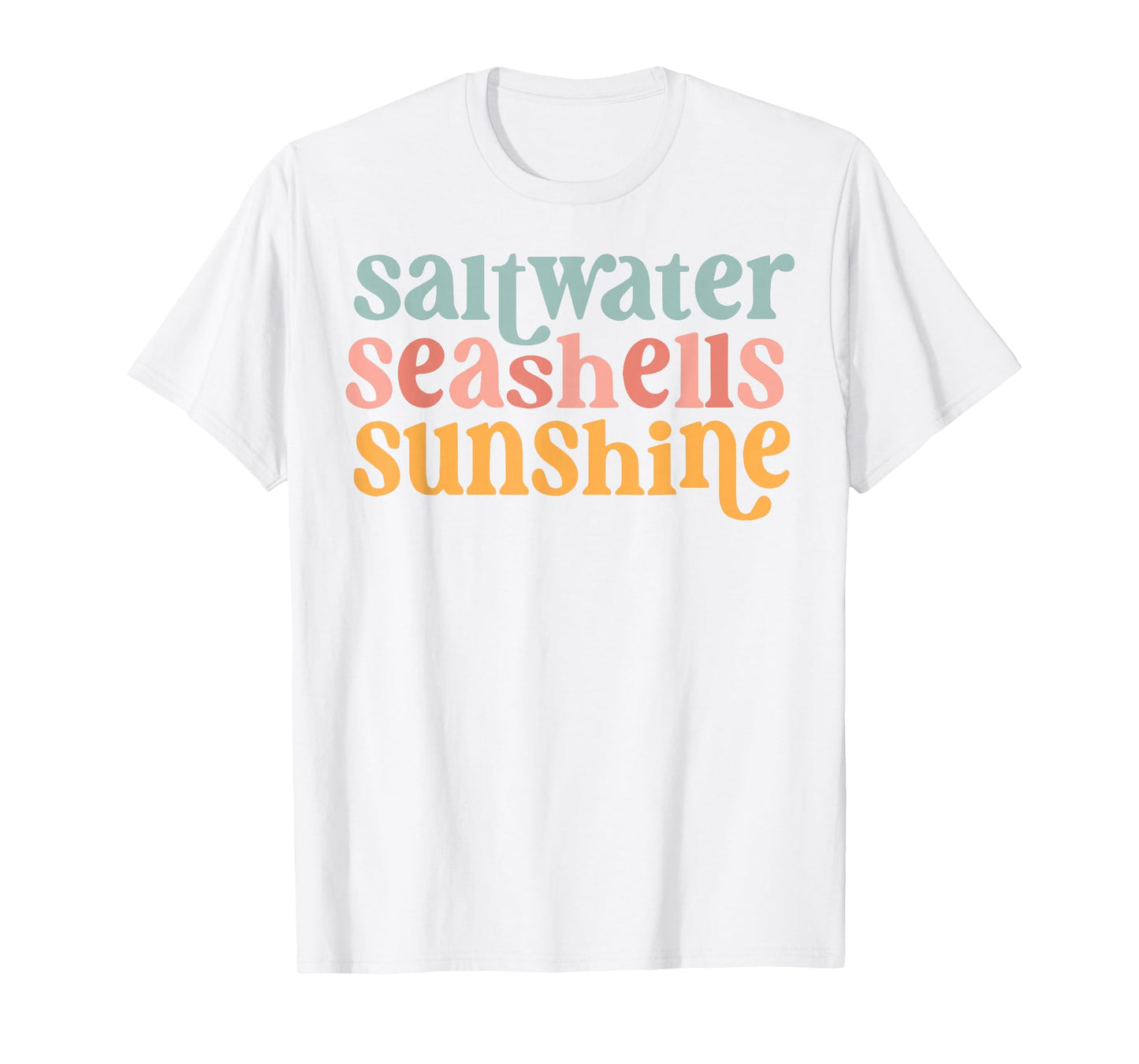 Saltwater Seashells Sunshine T-Shirt