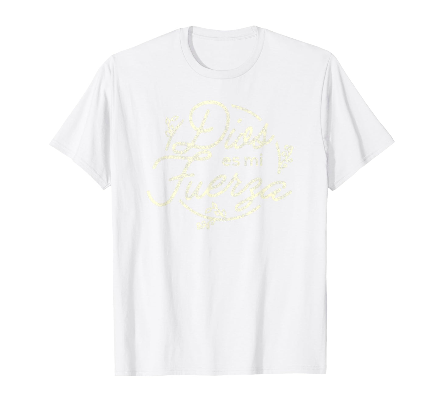 Dios es me Fuerza Camisa | Christian Shirts in Spanish
