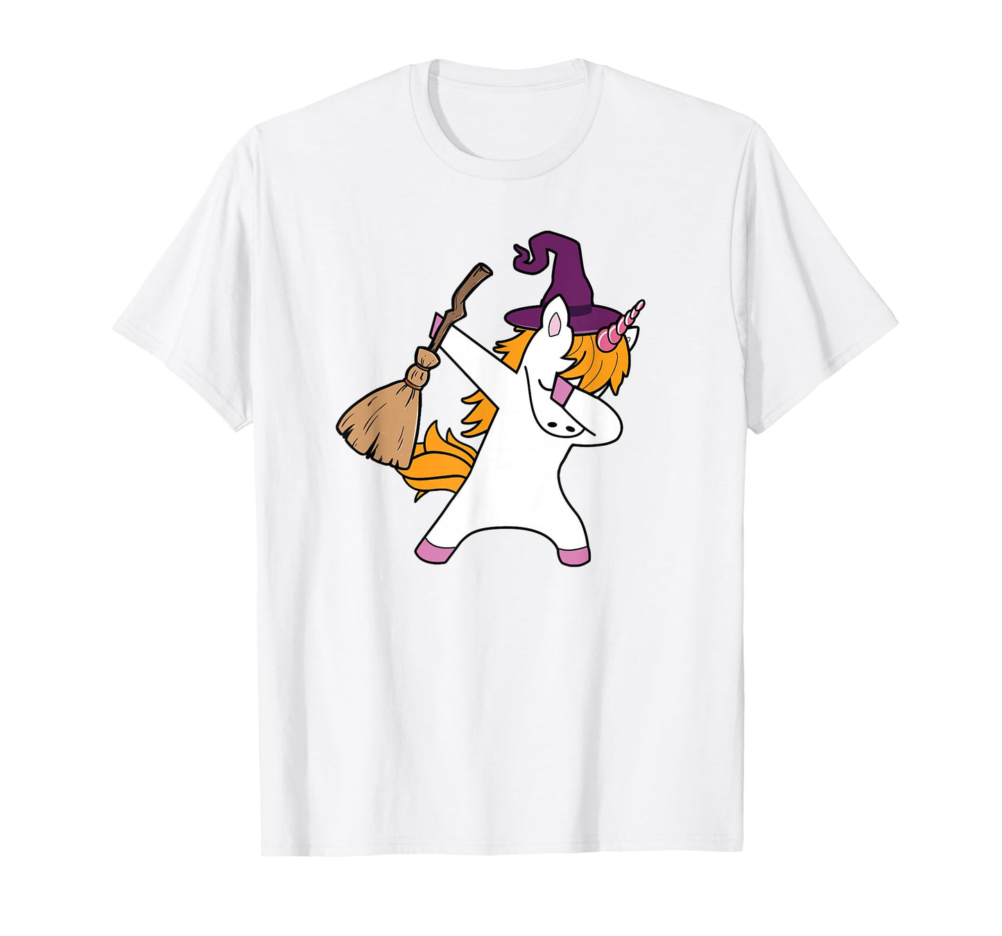 Unicorn Witch Halloween Party Gift T-Shirt