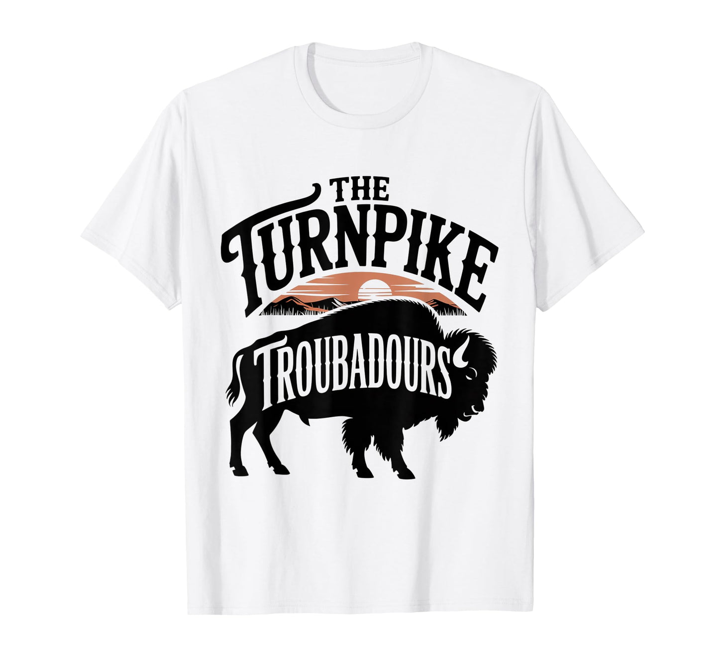 Distressed Country Music Vintage Turnpike Men Women T-Shirt