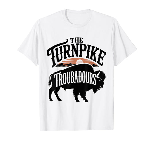 Distressed Country Music Vintage Turnpike Men Women T-Shirt