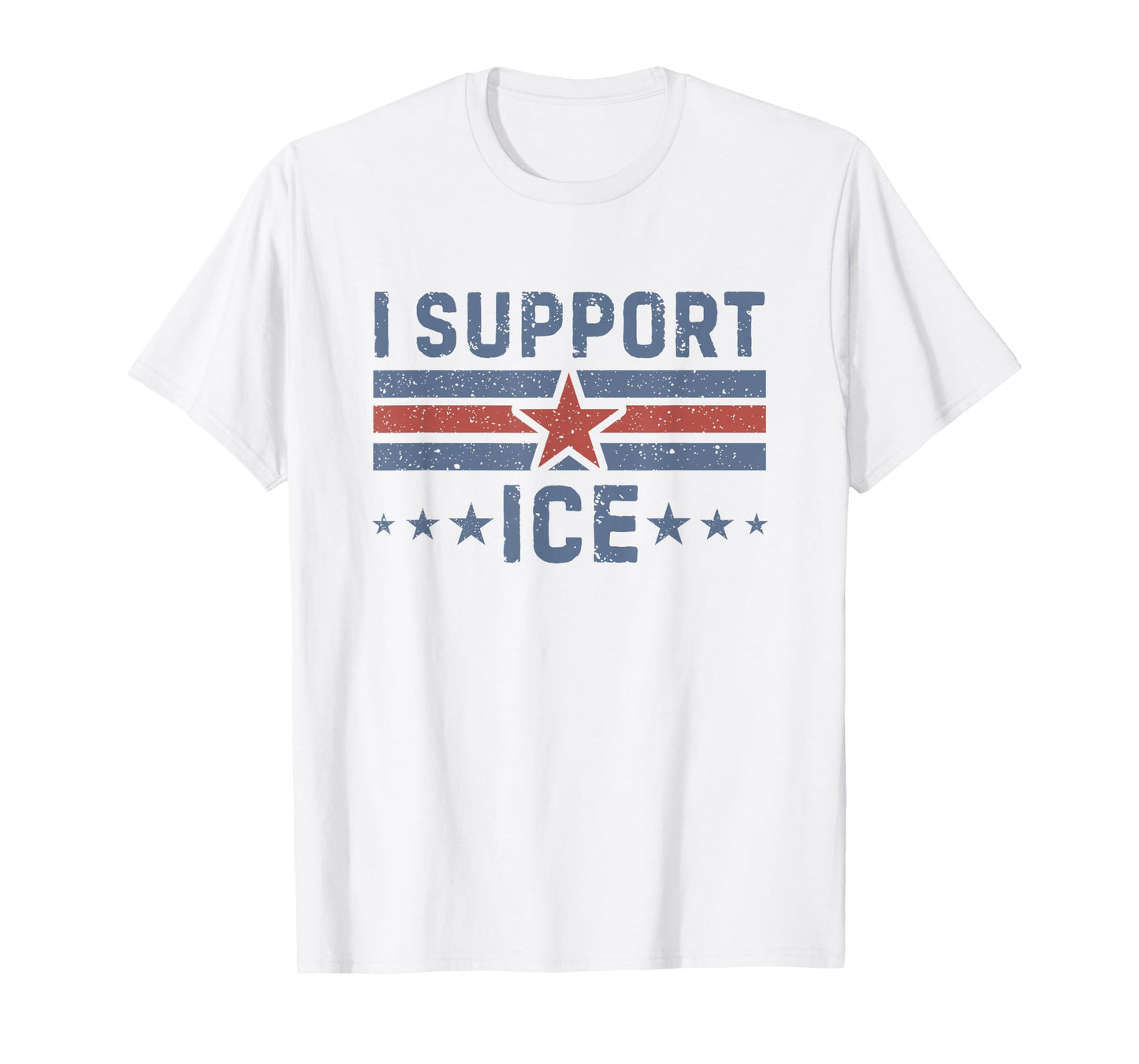 I Support ICE - Vintage T-Shirt