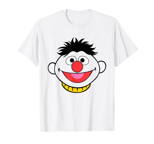 Sesame Street Ernie Full Face Halloween Costume T-Shirt