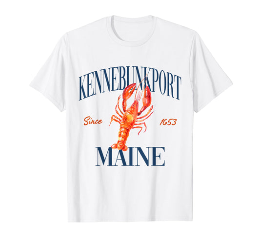 Kennebunkport Maine Est. 1653 - Old Money, Aesthetic T-Shirt