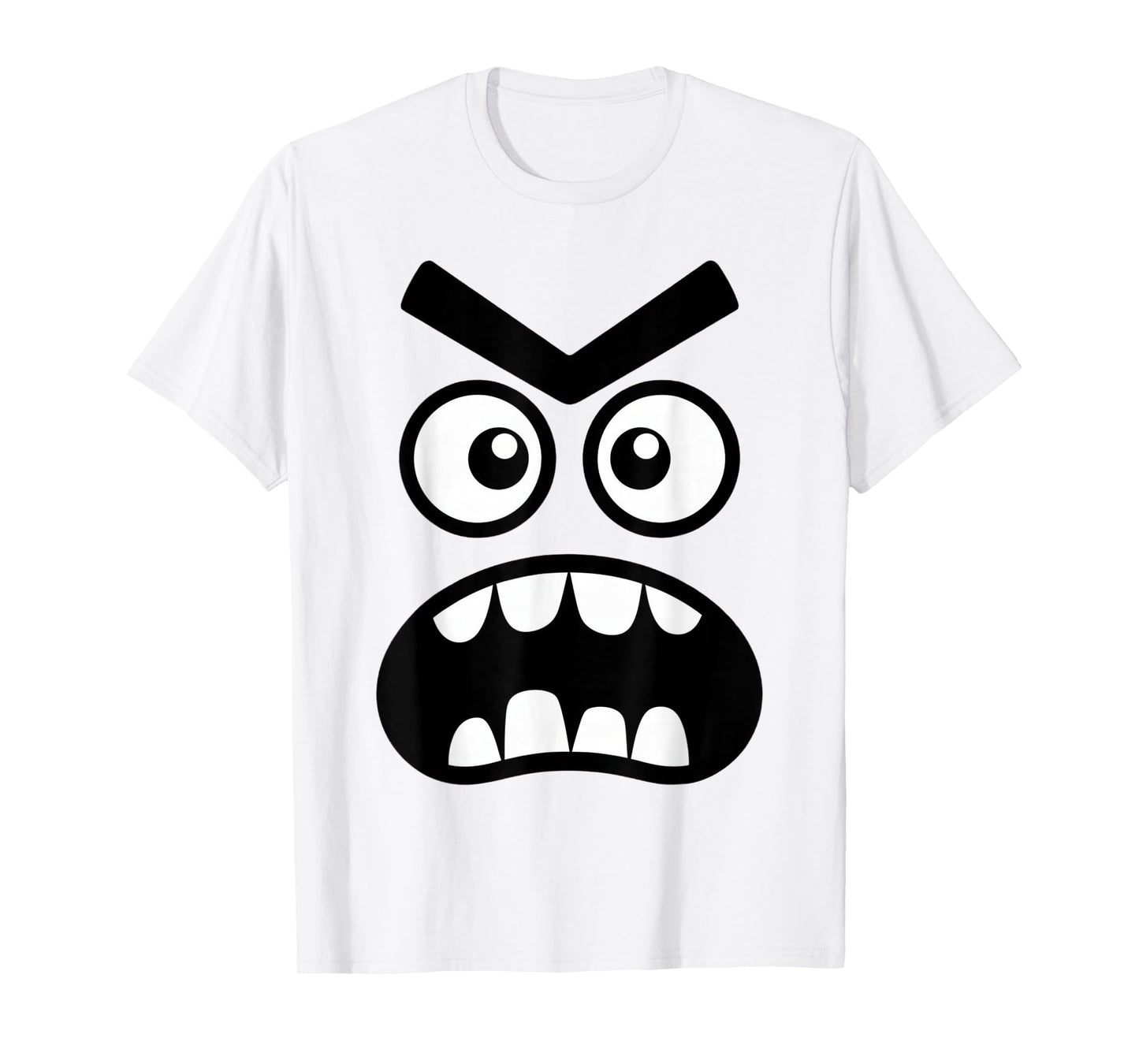 Creepy Carrots Face Halloween Funny Costume Kids Boys Women T-Shirt