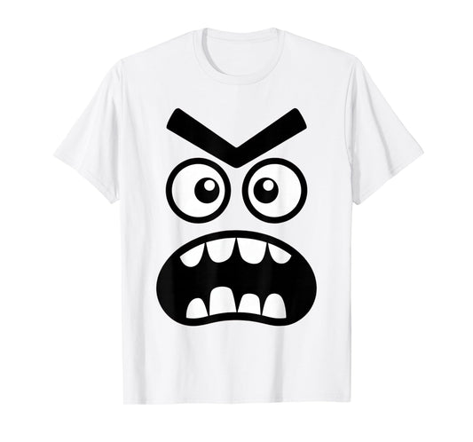 Creepy Carrots Face Halloween Funny Costume Kids Boys Women T-Shirt